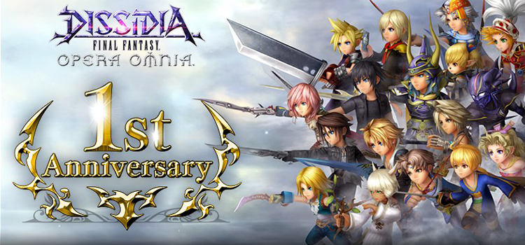 Dissidia Final Fantasy Opera Omnia Celebrates Its First Anniversary Nova Crystallis