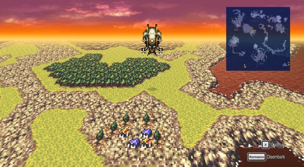 The World of Ruin in FF6